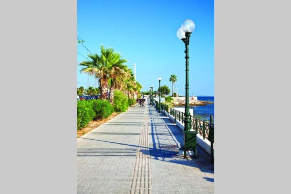 Ecostay-Serenity,Business Class Apartment By The Sea In Alimos Kalamaki Athena Bagian luar foto