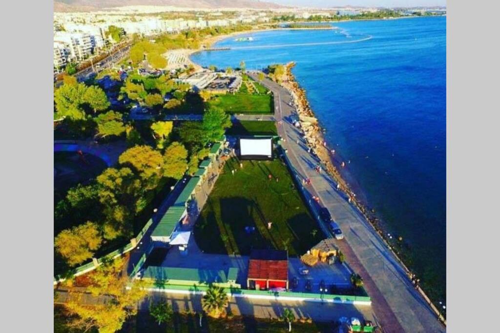 Ecostay-Serenity,Business Class Apartment By The Sea In Alimos Kalamaki Athena Bagian luar foto